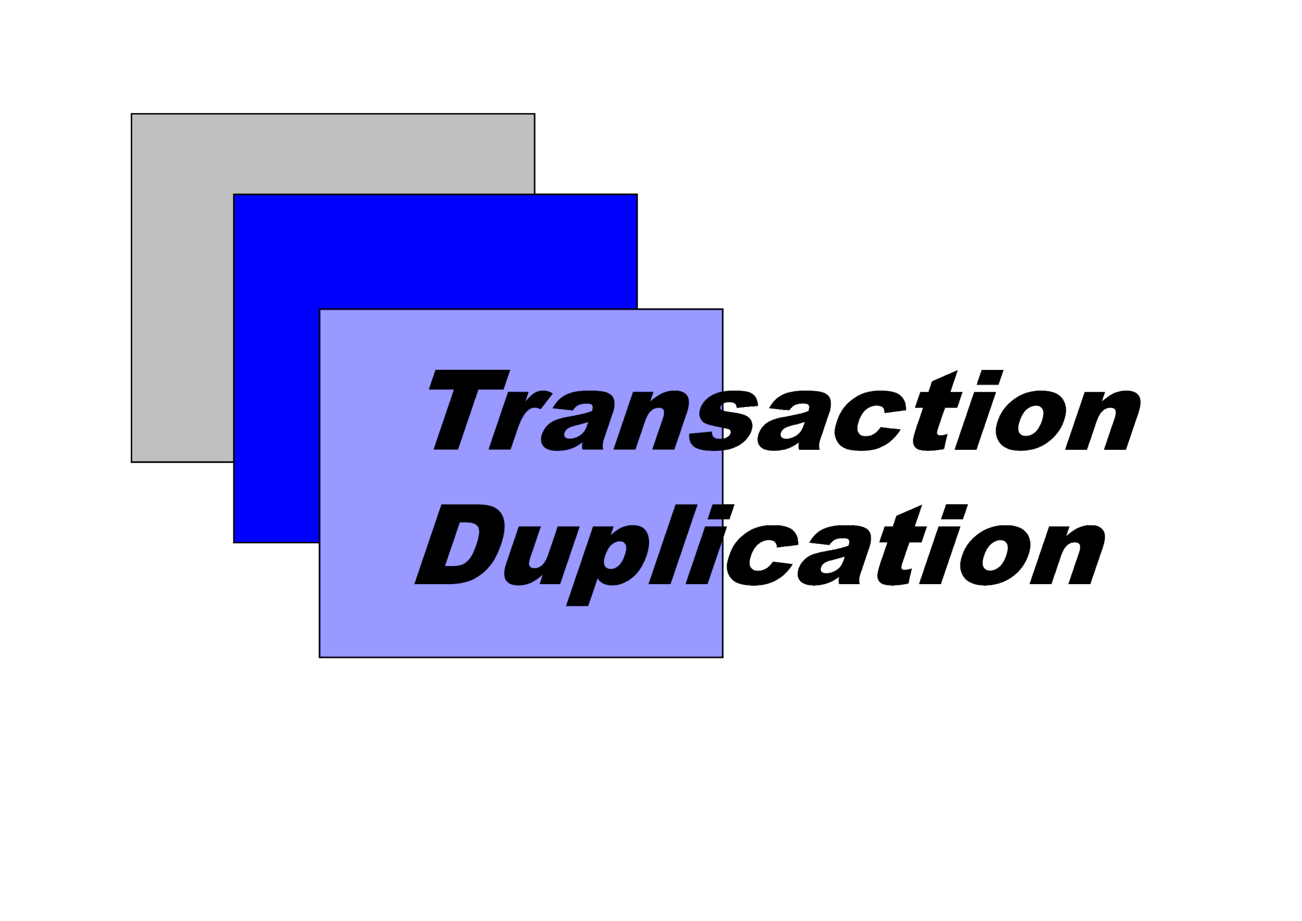 Transaction Duplication